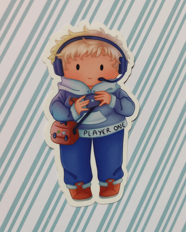Sticker Vinyle Victor