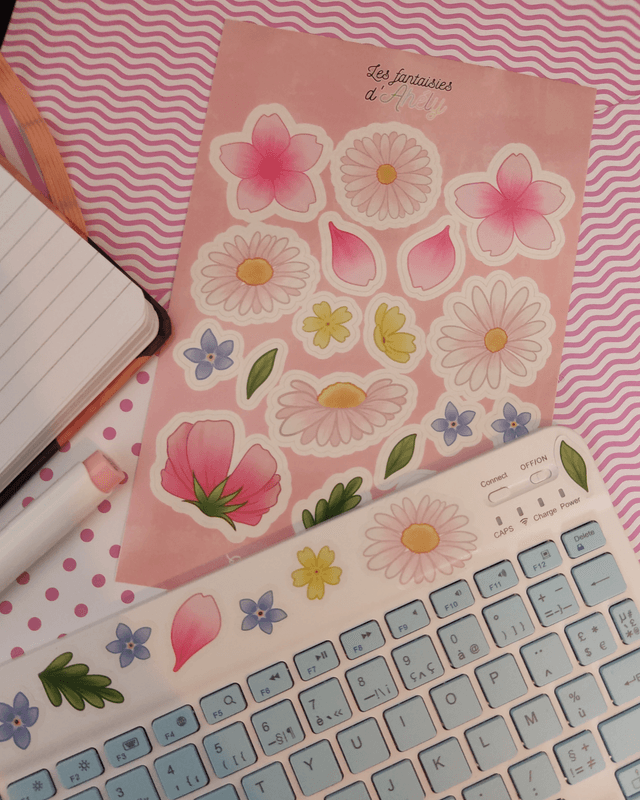 [Défaut d'impression] Planche de stickers Élaïa
