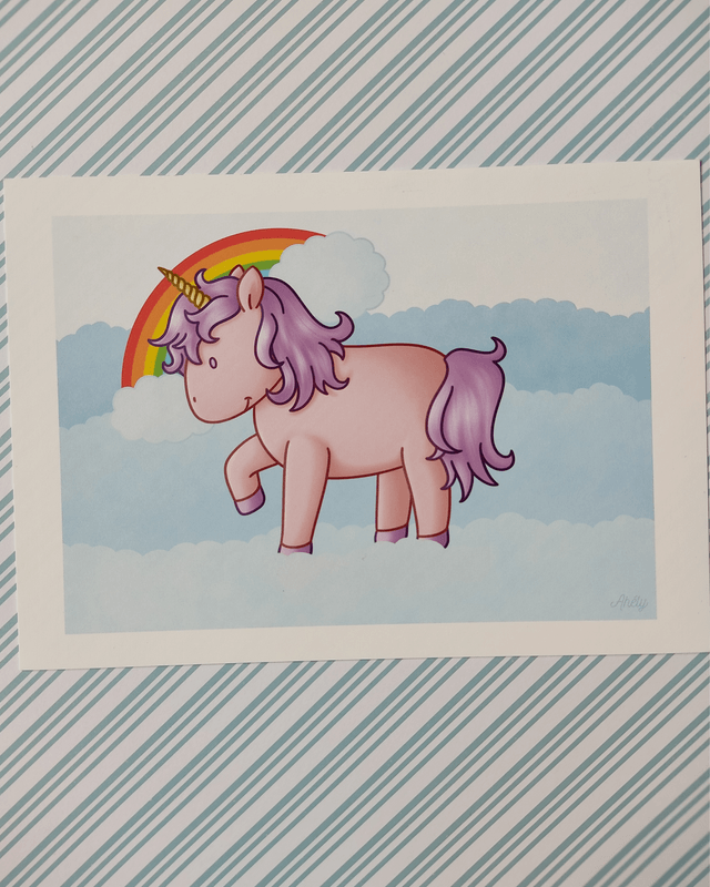 Affiche Licorne