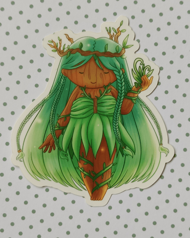 Sticker Vinyle Esprit de la Terre