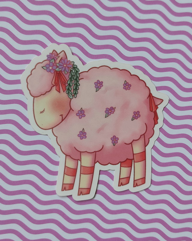 Sticker Vinyle Mouton