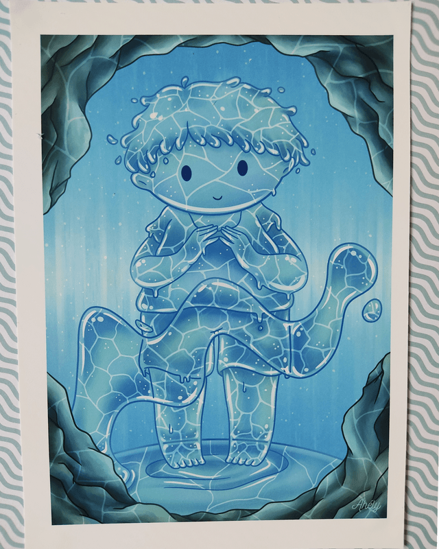 Affiche Esprit de l'eau