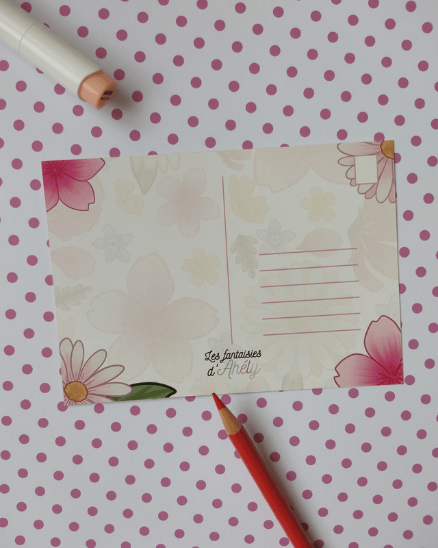 [Variation couleur] Carte postale Élaïa