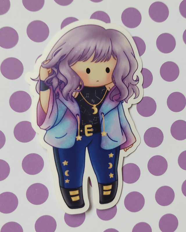 Sticker Vinyle Celeste